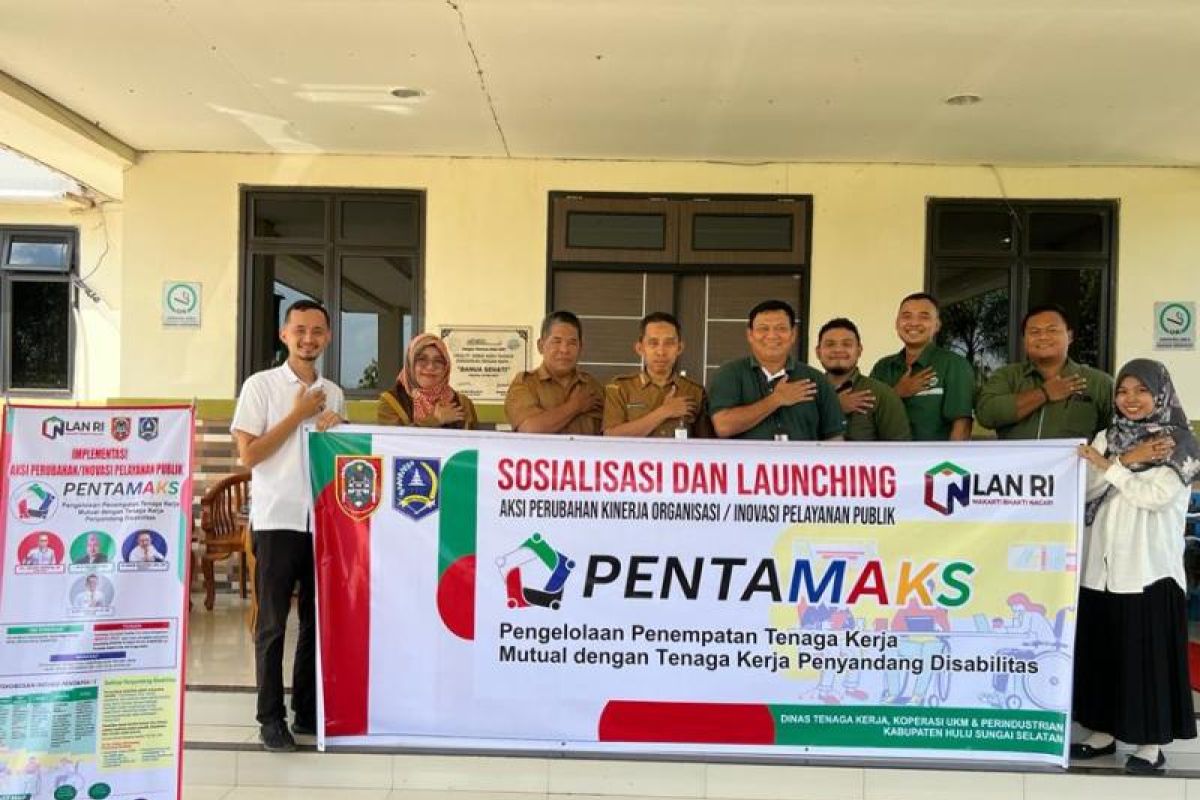 Disnaker KUKMP HSS sosialisasikan inovasi PENTAMAKS