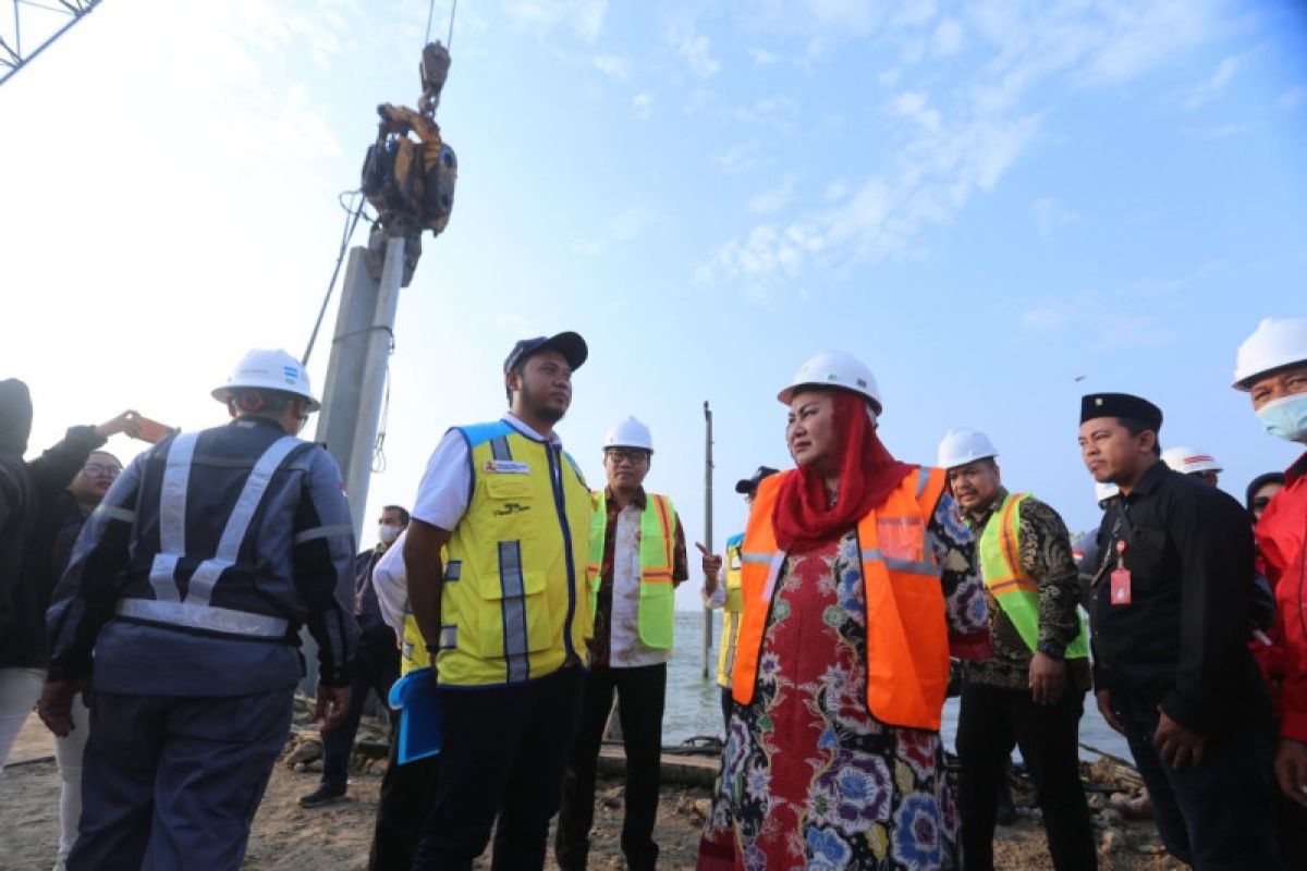 Pembangunan tanggul laut Tambaklorok Semarang target selesai akhir 2023