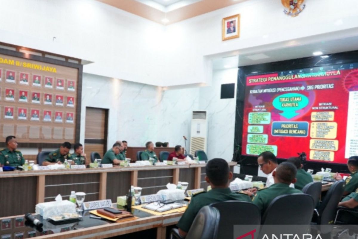 Pangdam Sriwijaya instruksikan prajurit antisipasi kebakaran hutan