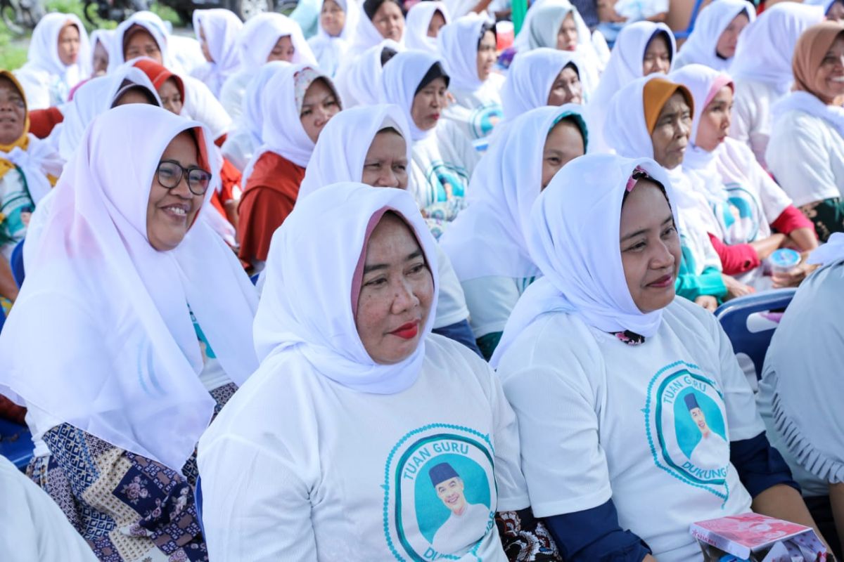 Tuan Guru Ganjar Sumut edukasi warga desa cara cegah stunting