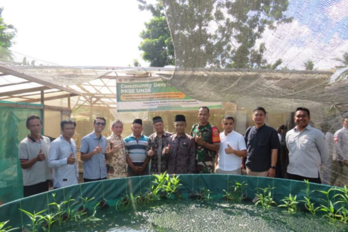 Unja dan KSE bangun comdev pertanian terintegrasi di Desa Kasang Kota Karang