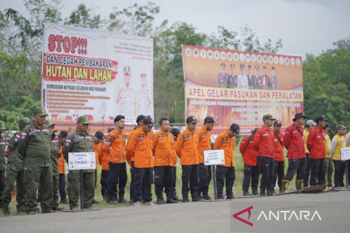 Sekda Balangan dorong tim gabungan intensifkan patroli karhutla