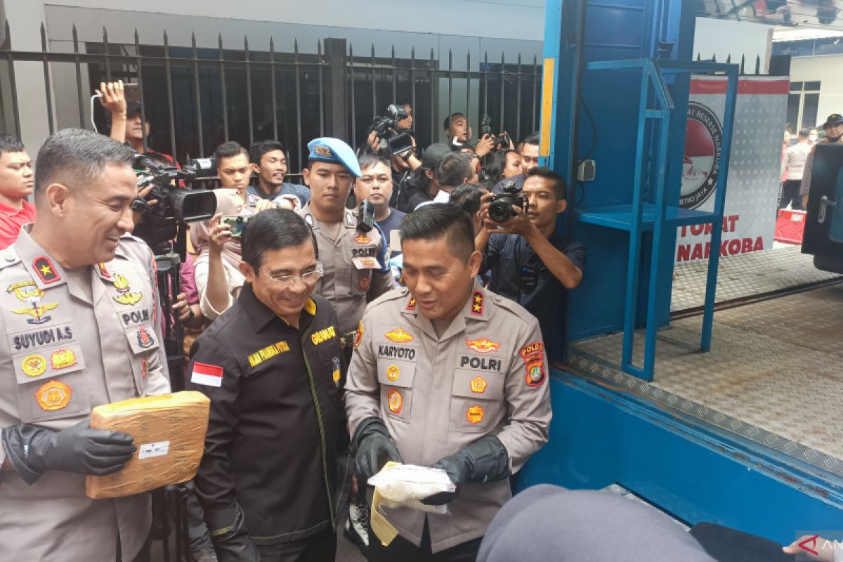 Ini penegasan Kapolda Metro terkait barang bukti narkoba