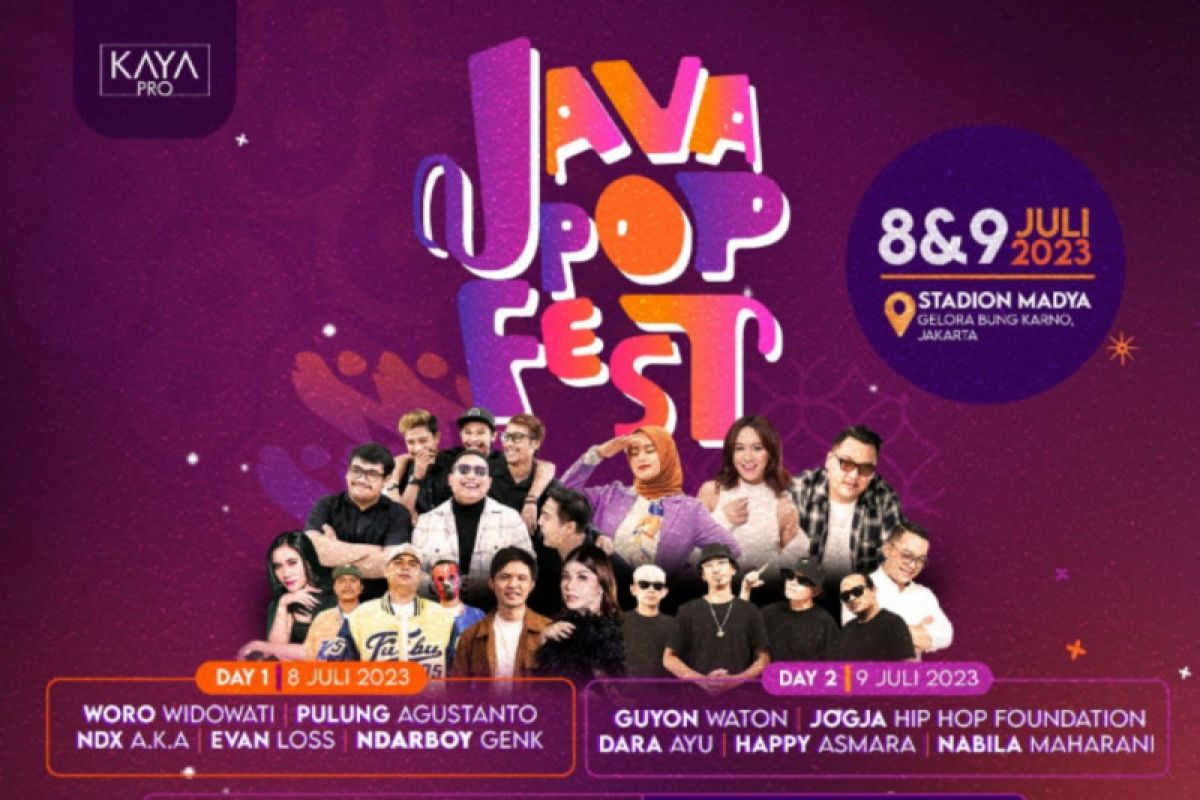 Java Pop Festival siap rayakan budaya Jawa dan pemberdayaan perempuan