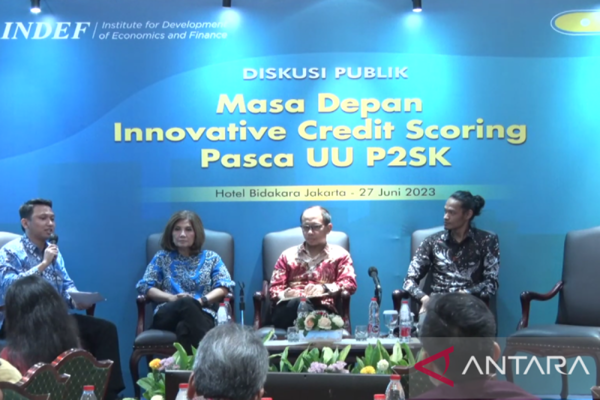 Indef: "Innovative credit scoring" penting tingkatkan akses kredit