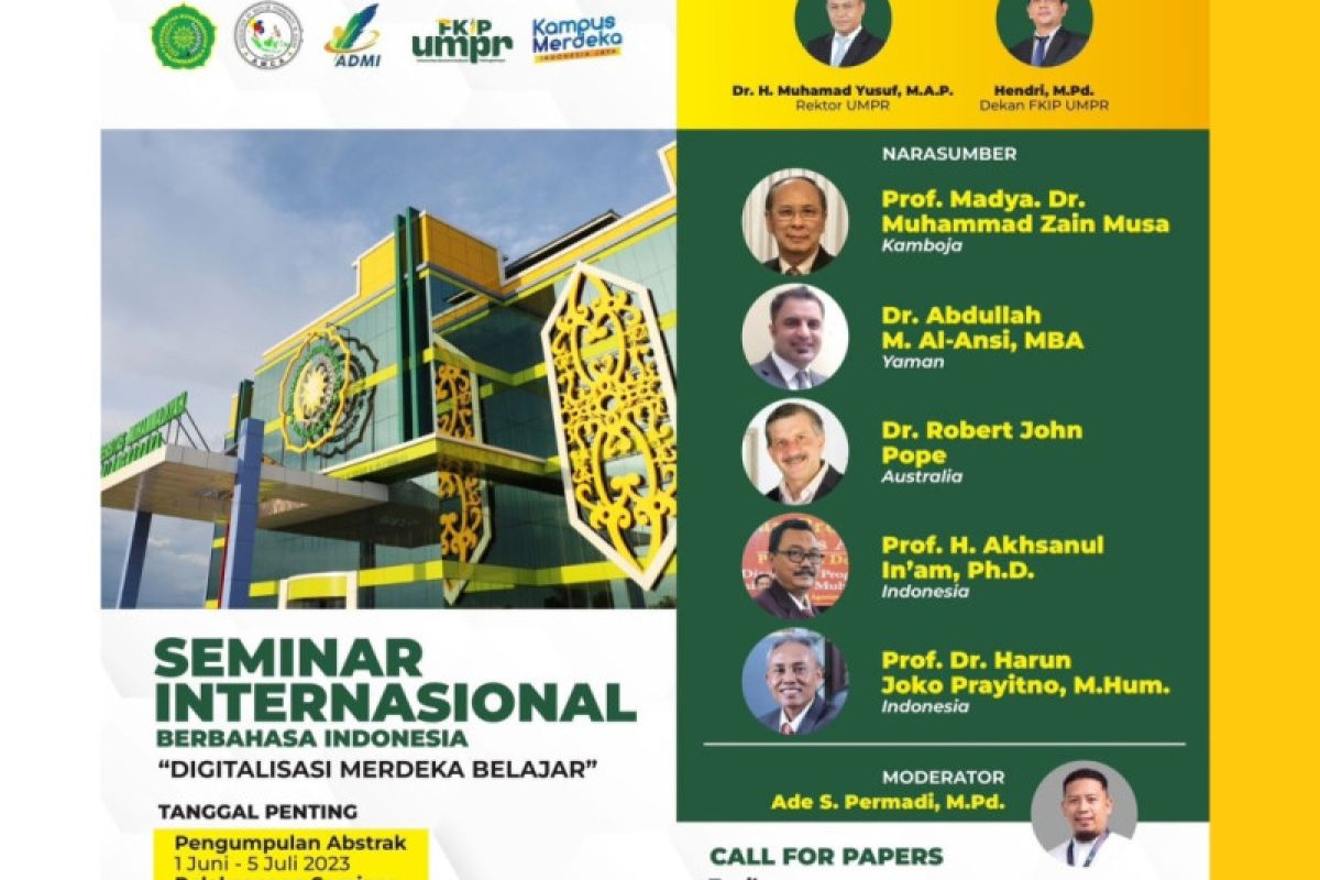 FKIP UMPR-ADMI kerja sama seminar internasional empat negara