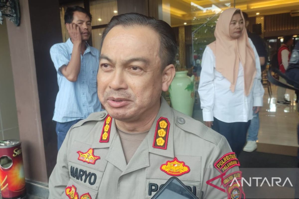 Polrestabes Palembang jaga lokasi sholat Idul Adha