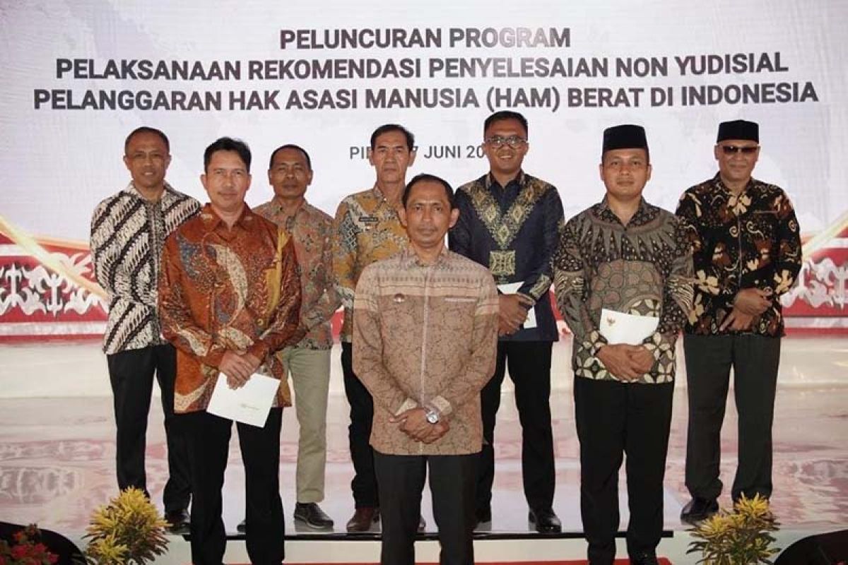 Bupati Aceh Selatan apresiasi program penyelesaian nonyudisial pelanggaran HAM