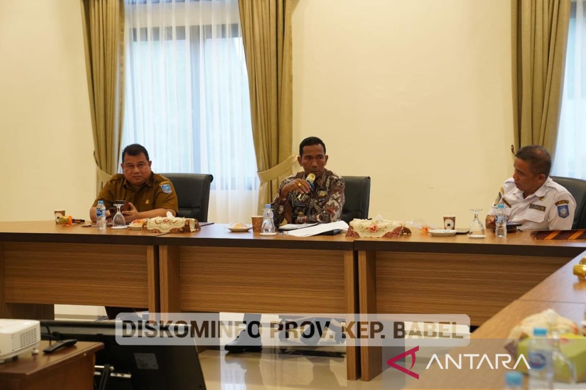 Pj Gubernur surati Menhub tingkatkan layanan KSOP Belitung