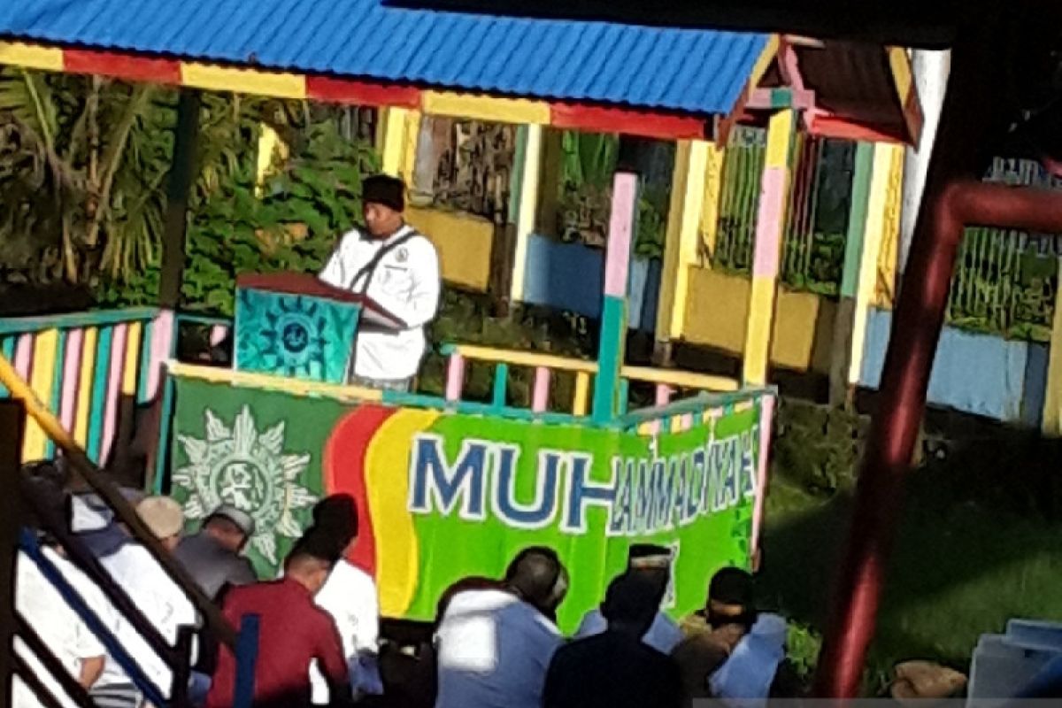 Warga Muhammadiyah Biak-Papua laksanakan shalat Idul Adha