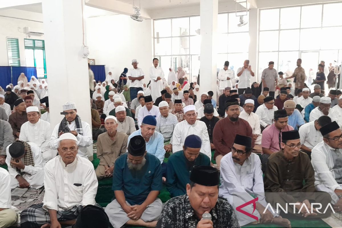 Ratusan warga Muhammadiyah di Aceh Barat rayakan Idul Adha