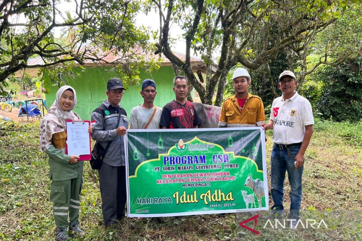 Sambut Idul Adha, SMGP salurkan bantuan enam ekor hewan kurban