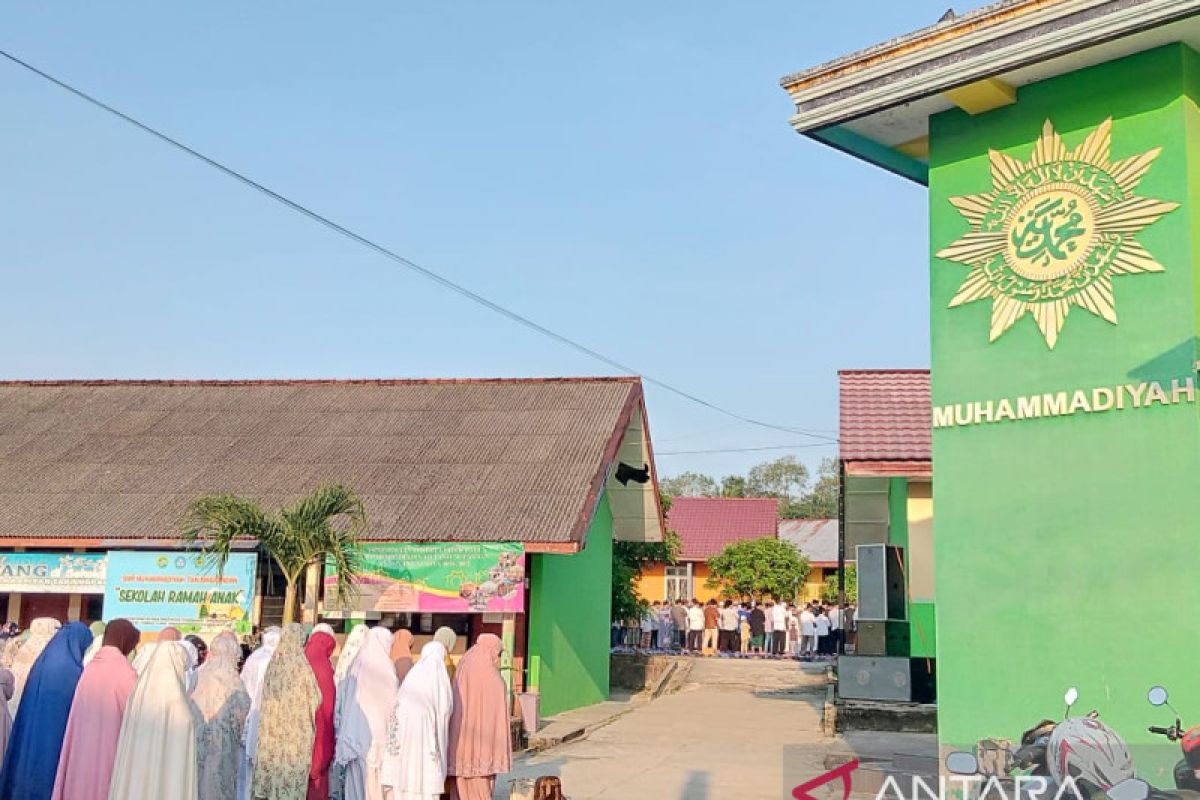 Ratusan warga Muhammadiyah di Belitung laksanakan shalat Idul Adha 1444 Hijriah