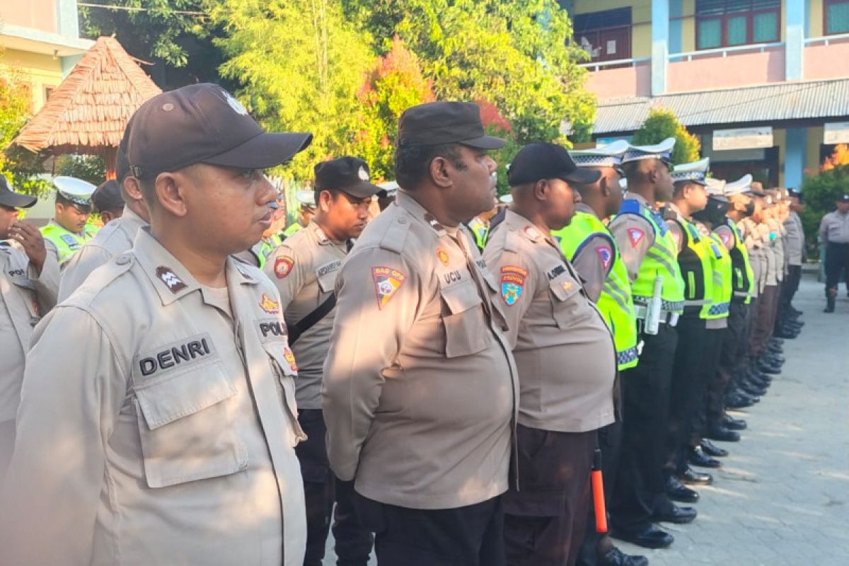 Polres Jayapura siagakan 139 personel amankan takbir Idul Adha