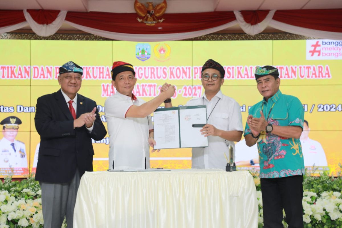 Gubernur Kaltara harap KONI berprestasi di PON Aceh-Sumut
