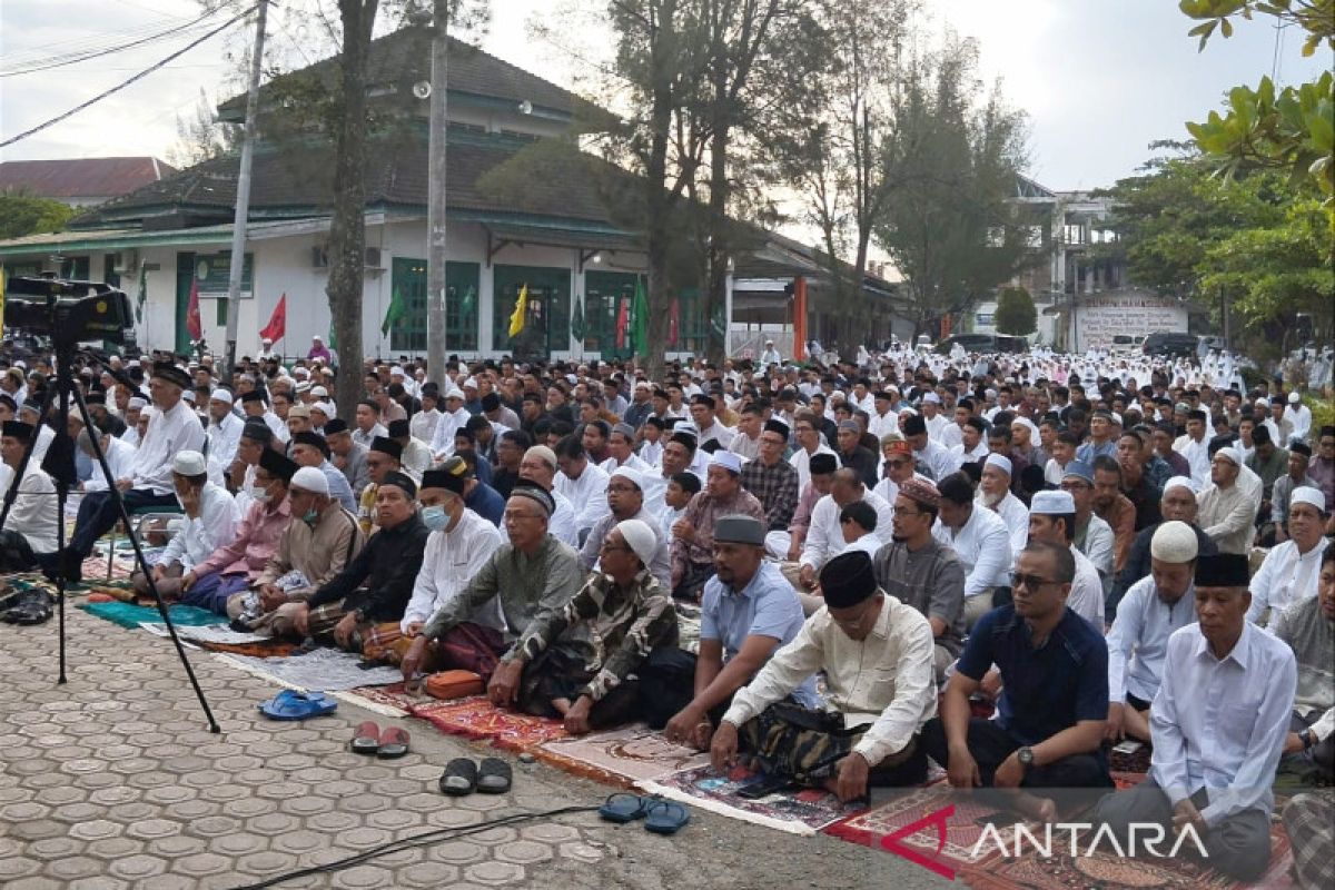 Ribuan warga Muhammadiyah Aceh Shalat Idul Adha di kampus Unmuha