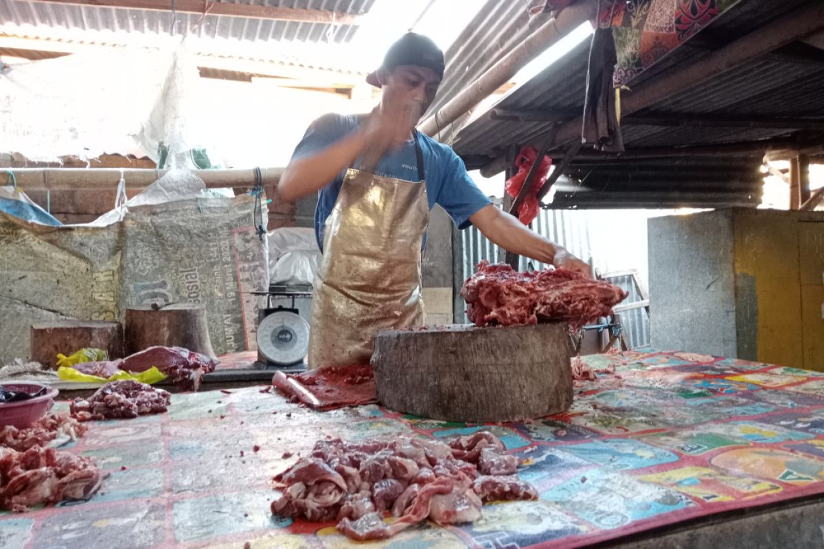 Harga daging sapi di Lombok Tengah normal menjelang Idul Adha