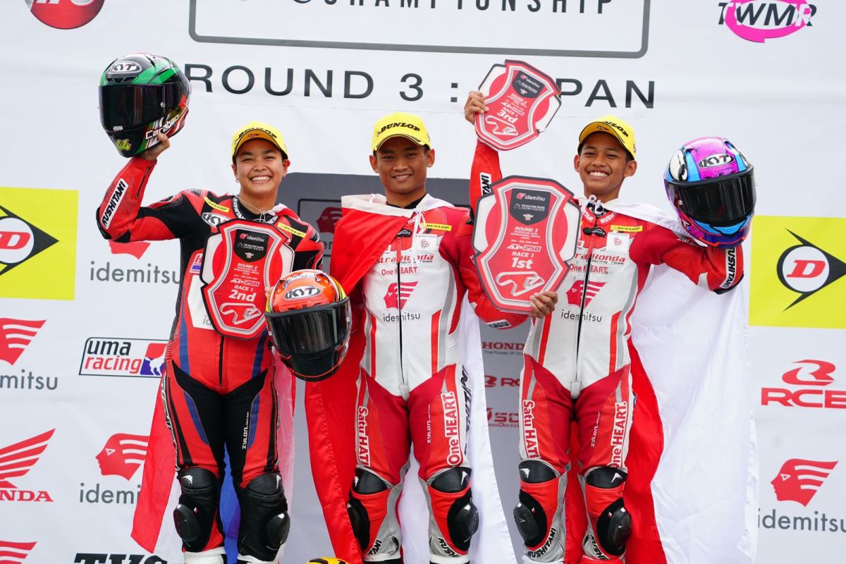 Astra Honda Racing Team dominasi podium ARRC Jepang