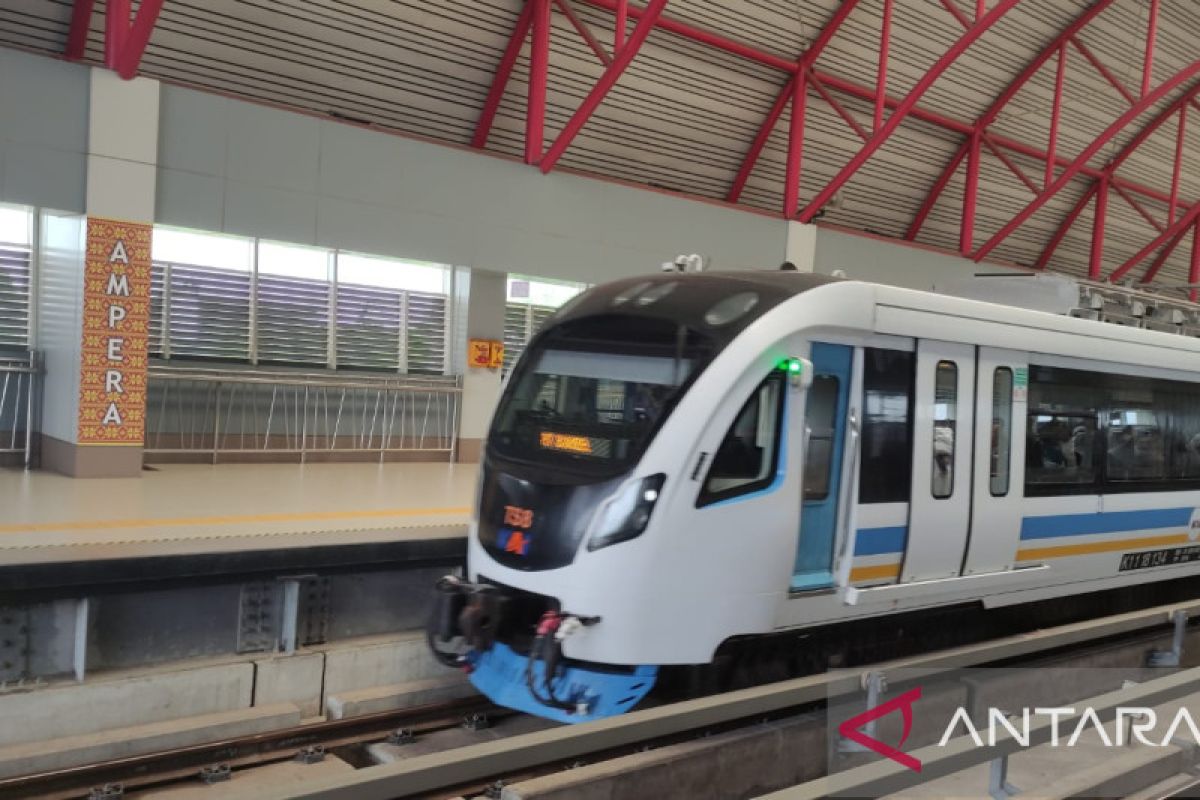 Ssaat perayaan HUT Bhayangkara 1 Juli 2023, LRT Palembang gratis