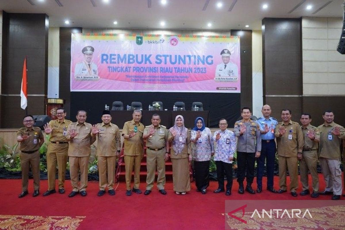 Wagub Riau optimistis capai 14 prevalensi tengkes 2024
