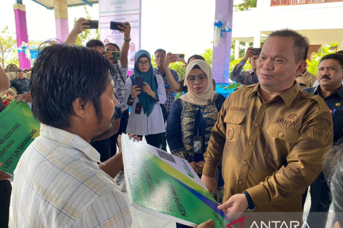 Pemkab-BPJAMSOSTEK lindungi 26.003 pekerja di Kepulauan Talaud