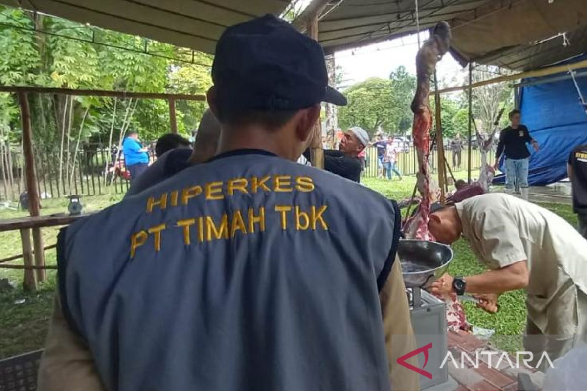 Konsisten, Setiap Tahun PT Timah Tbk Distribusikan Hewan Kurban ke Masyarakat di Moment Idul Adha