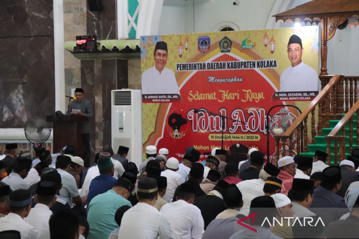 Bupati minta Jamaah Idul Adha doakan warga Kolaka yang lagi melaksanakan ibadah haji