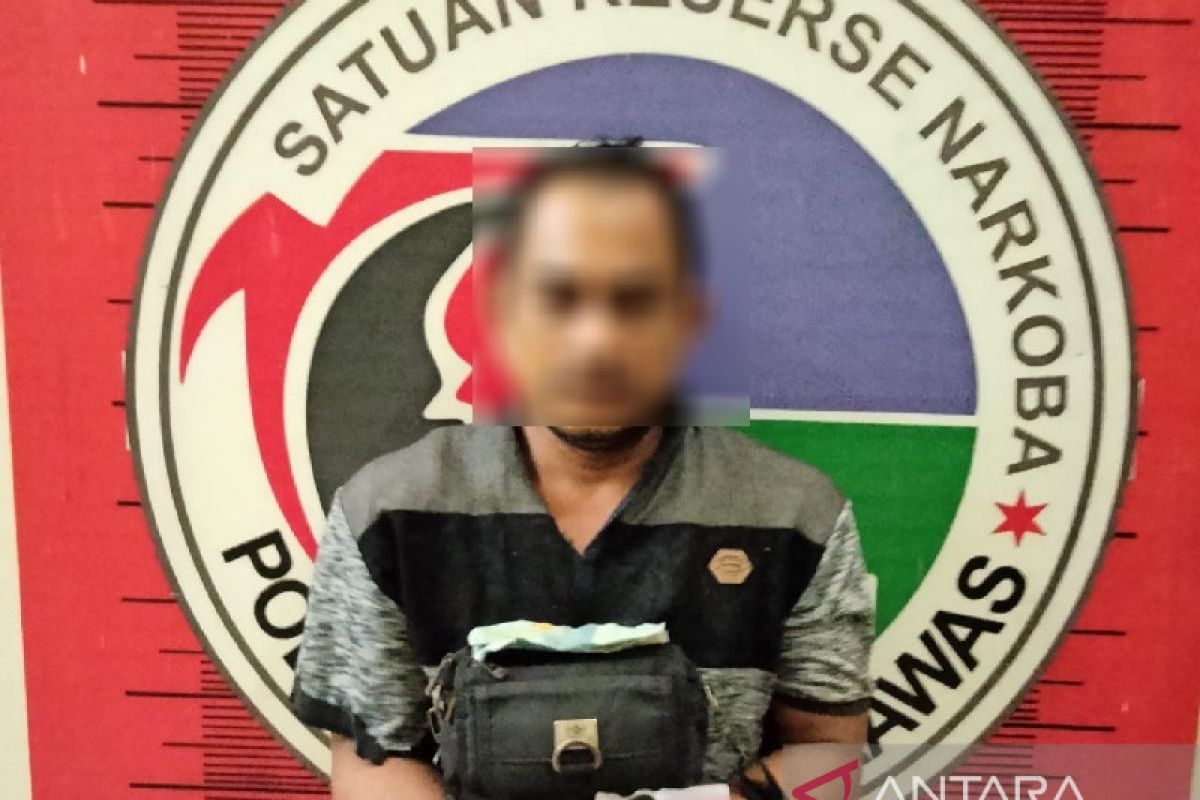 Polres Padang Lawas tangkap laki-laki miliki sabu