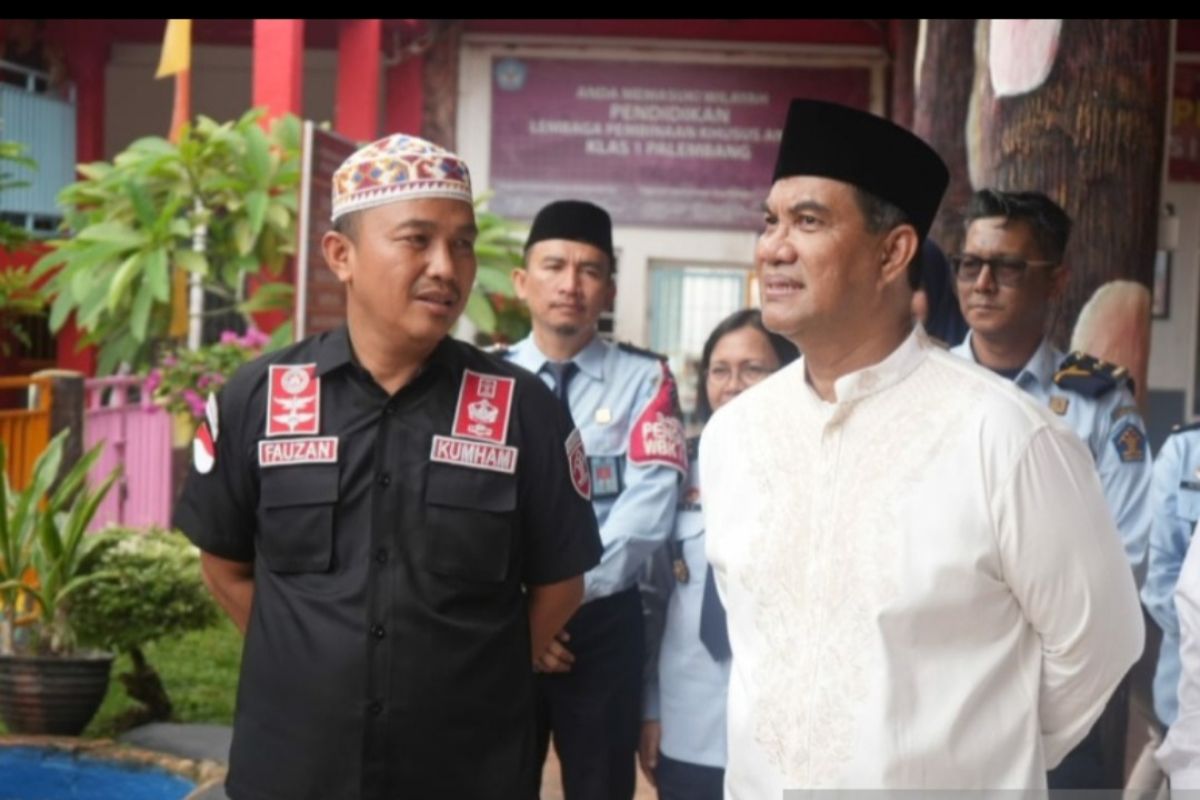 Kemenkumham Sumsel buka kunjungan warga binaan selama Idul Adha