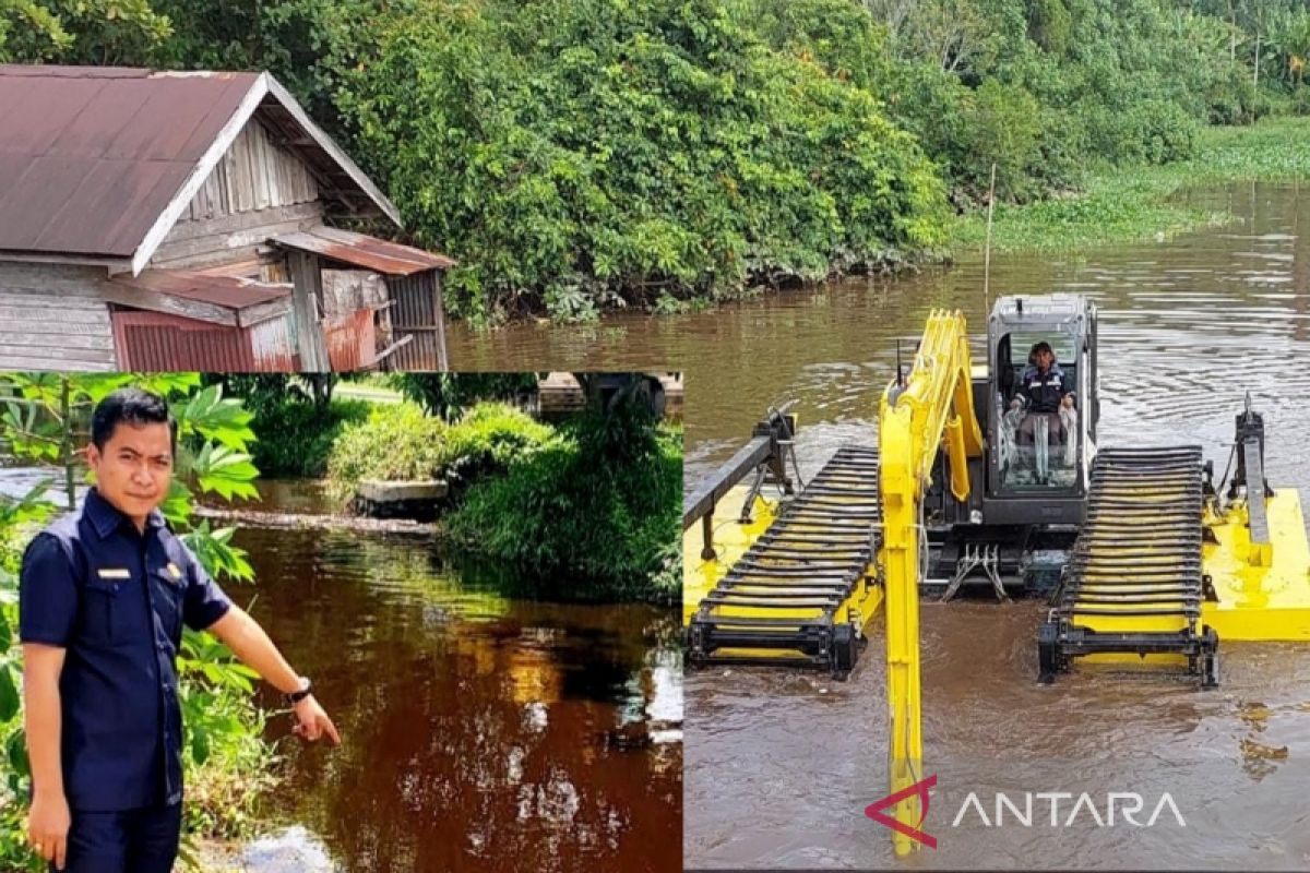 Legislator Kotim berharap ekskavator amfibi dioptimalkan cegah banjir di Sampit