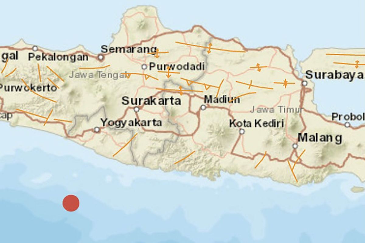 Gempa Bantul dirasakan hingga wilayah Malang Raya