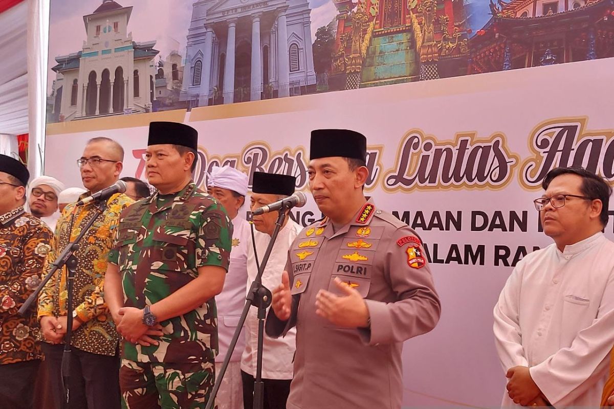 Panglima harapkan sinergitas TNI-Polri semakin kuat hadapi Pemilu 2024