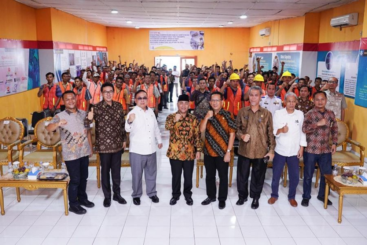 99 tenaga kerja konstruksi di Muba peroleh sertifikasi kompetensi