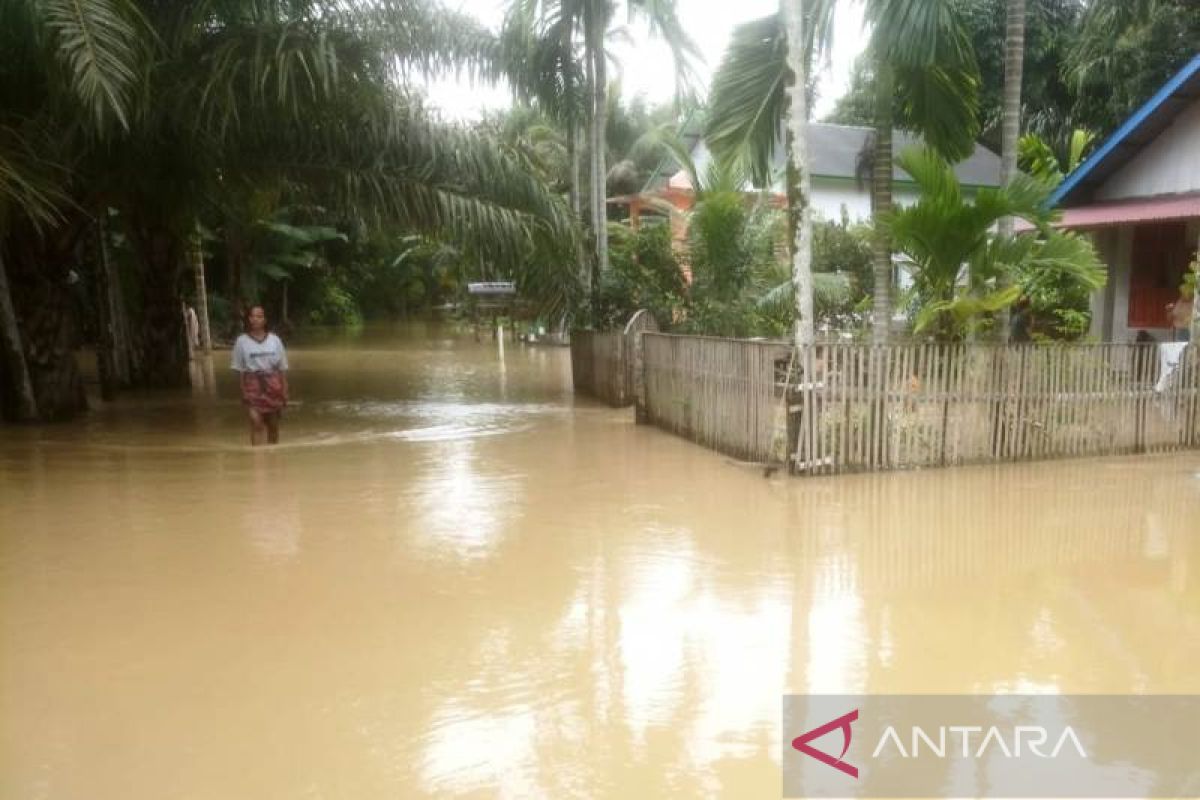 Tujuh desa di Aceh Barat terendam banjir, BPBD: Air belum surut