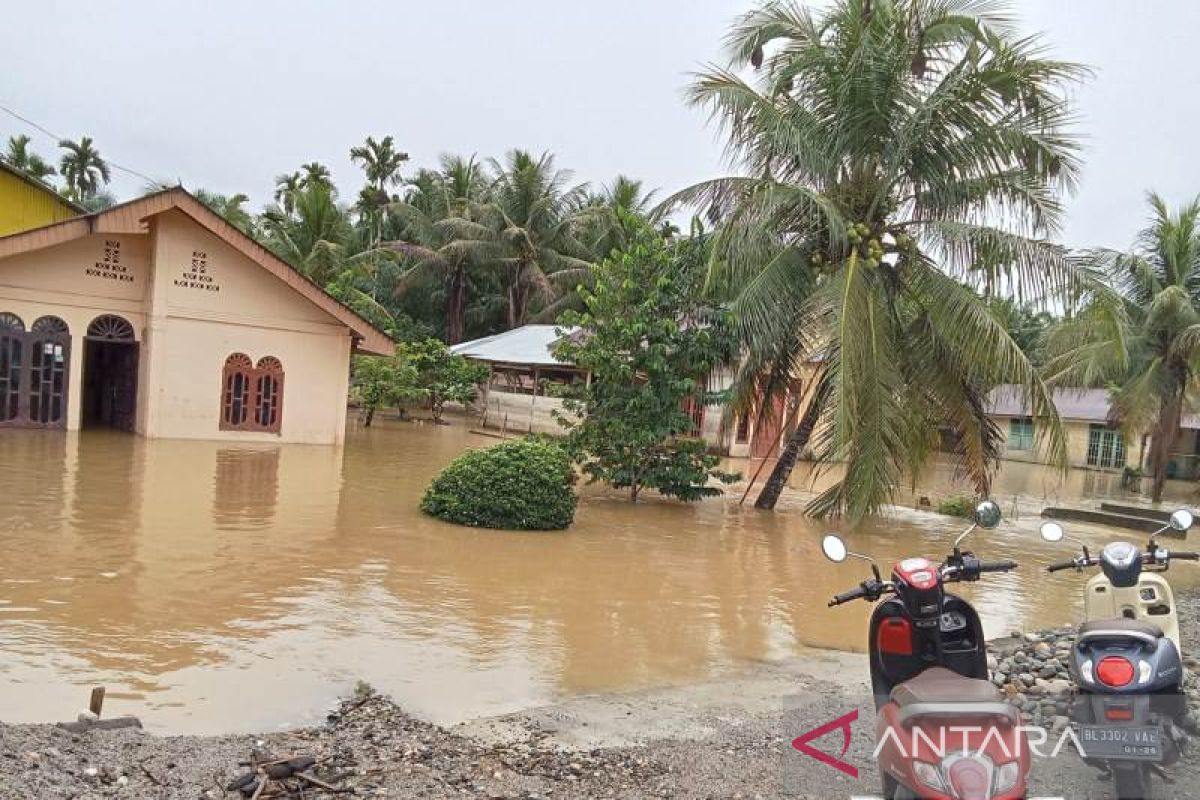 Tiga desa di Nagan Raya Aceh terendam banjir akibat luapan sungai