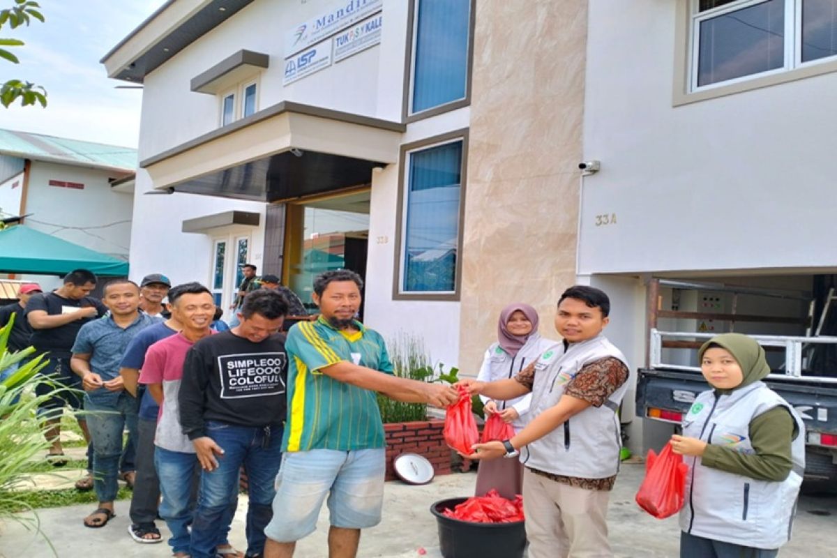 P3SM Kalbar berbagi daging qurban