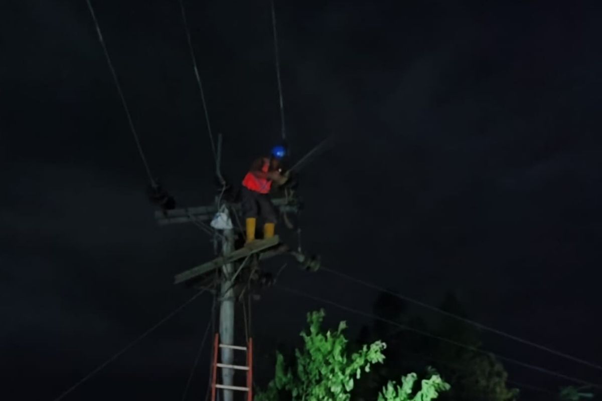 PLN Jatim nyalakan listrik 26 ribu pelanggan terdampak gempa Bantul