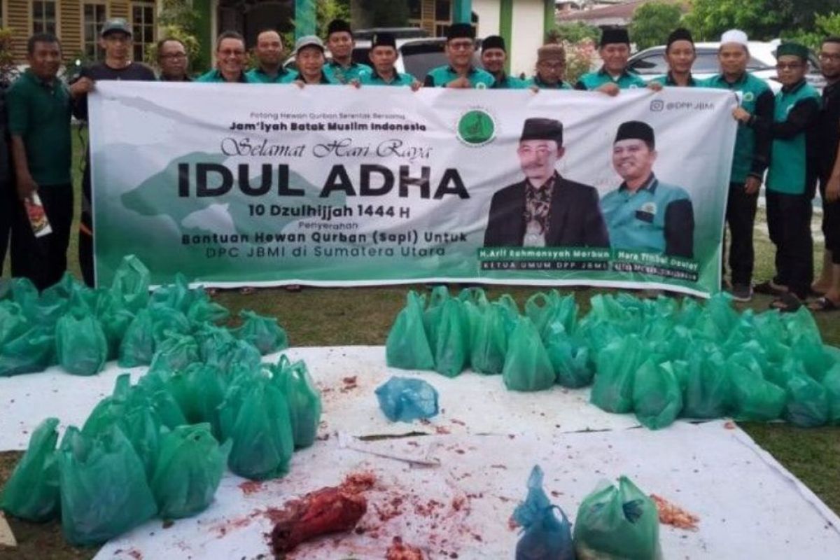 Beri bantuan hewan kurban, JBMI sasar daerah minoritas Muslim di Sumut