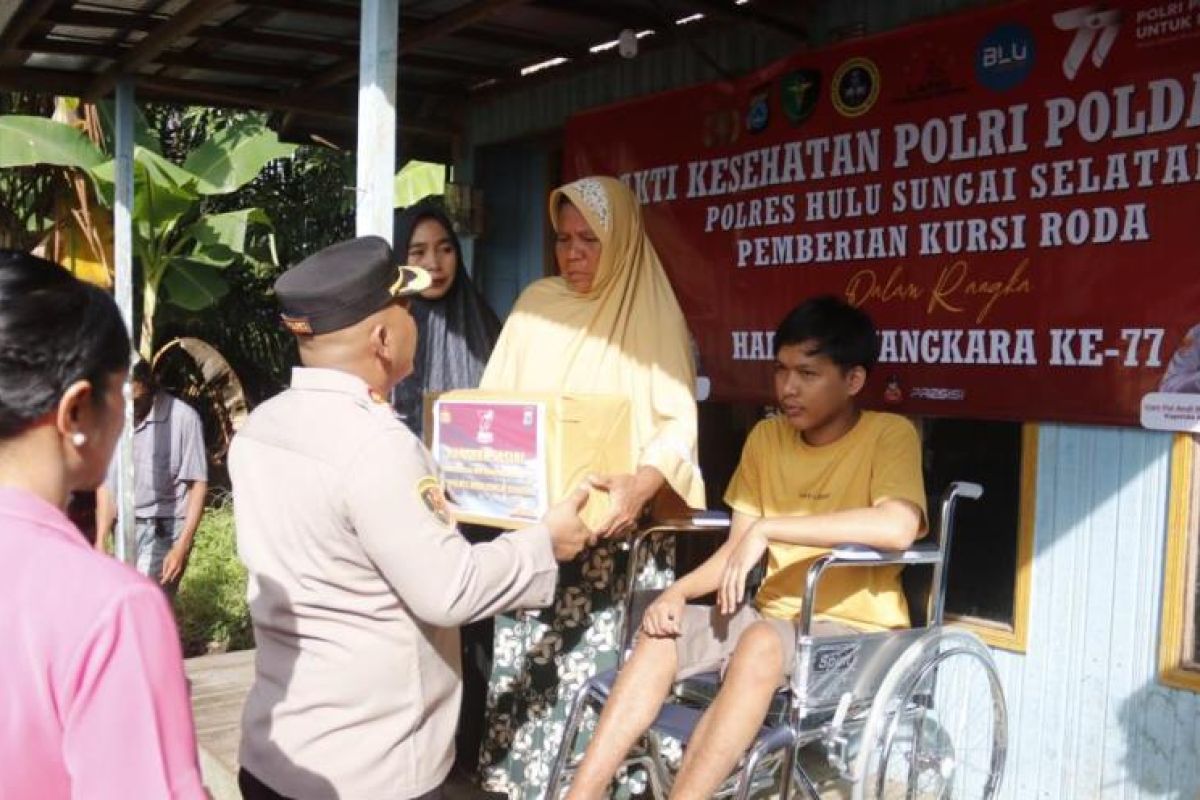 Polres HSS gelar bakti kesehatan untuk warga di tiga kecamatan