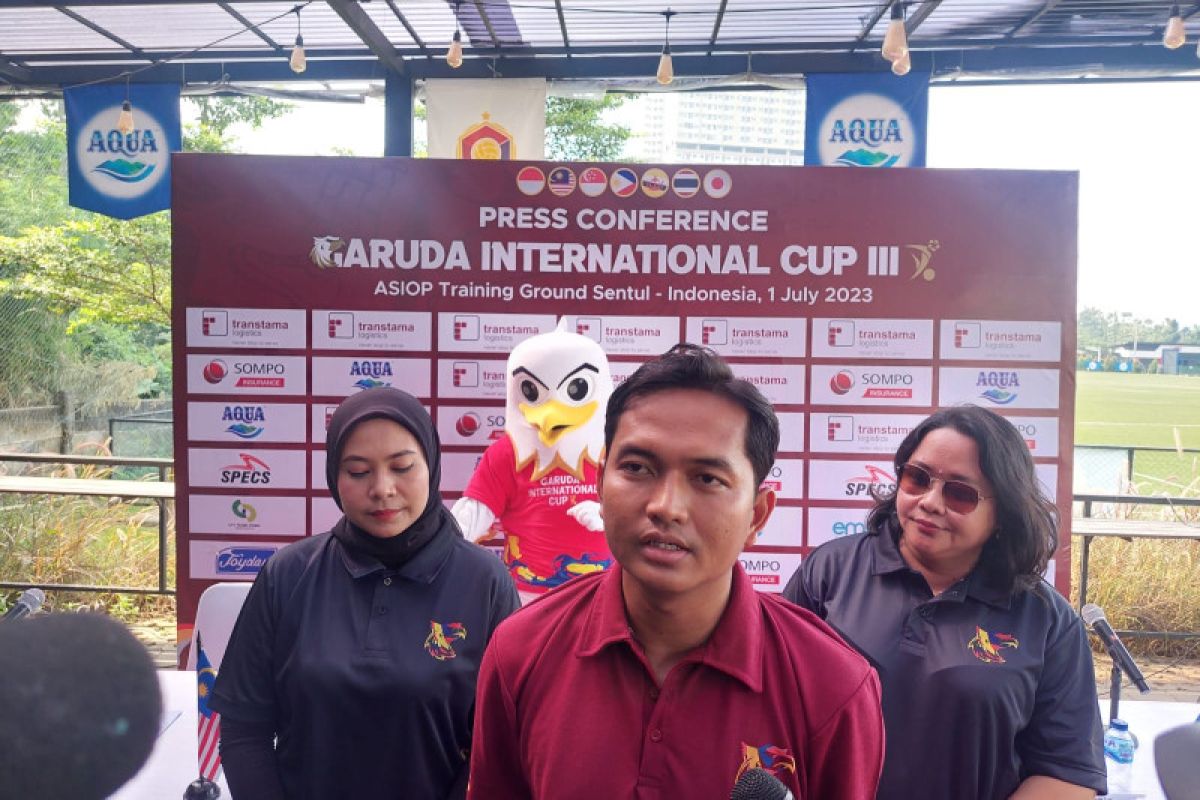 Tim dari tujuh negara bersaing di Garuda International Cup 2023