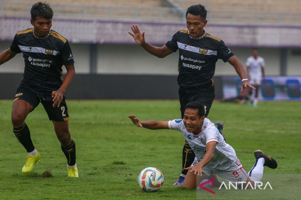Dewa United sukses kalahkan Arema FC 1-0 di laga perdana