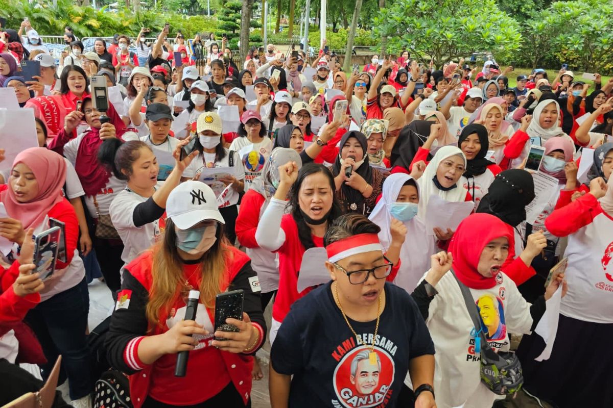 Ribuan WNI di Hong Kong deklarasikan dukungan untuk Ganjar Pranowo