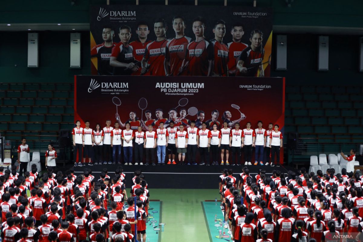 1.529 pebulu tangkis muda masuk screening Audisi PB Djarum 2023