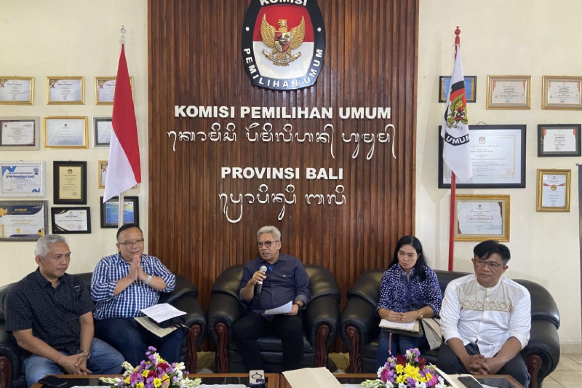 Nama 10 besar calon anggota KPU Bali diserahkan ke pusat