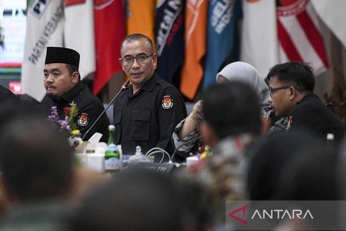 KPU RI tetapkan daftar calon sementara DPR/DPD Pemilu 2024