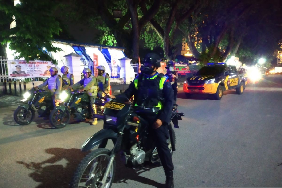 Polrestabes Medan patroli skala besar tumpas begal dan geng motor