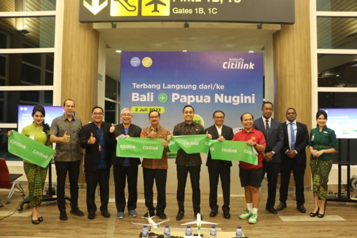 Bandara Ngurah Rai layani penerbangan perdana ke Papua Nugini