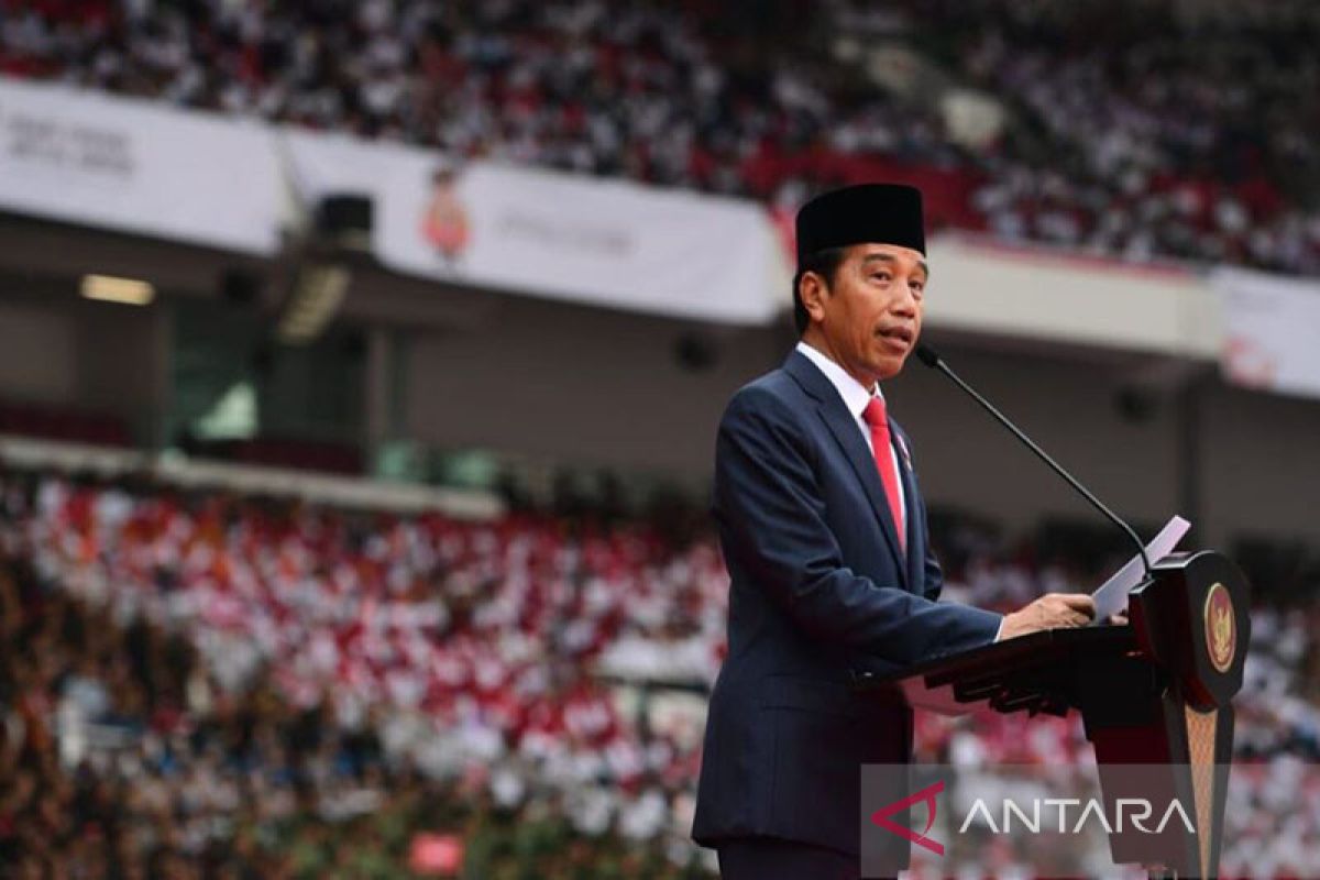 Jokowi ingatkan Polri jangan hanya tajam ke bawah tapi tumpul ke atas
