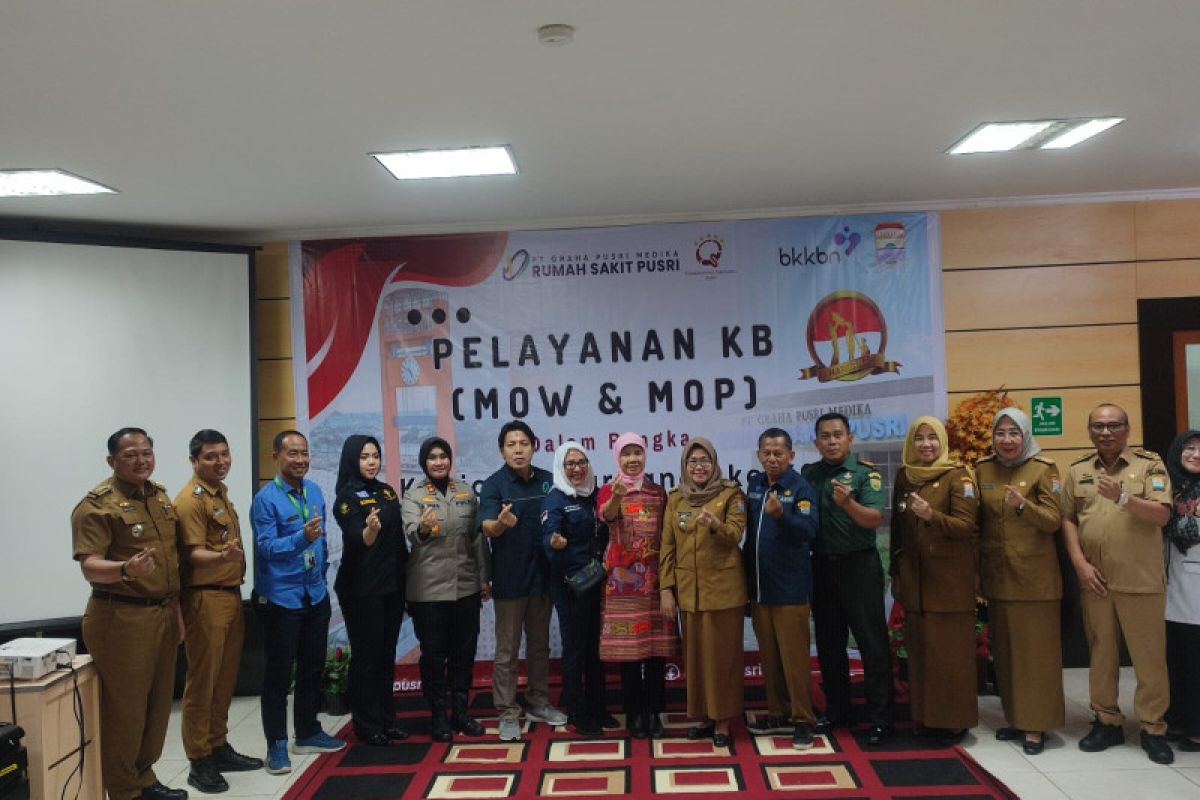 Pemkot Palembang berikan layanan KB gratis pada peringati Harganas 2023