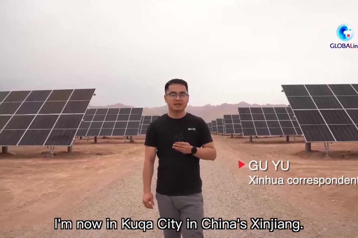 Megaproyek hidrogen hijau mulai beroperasi di Xinjiang, China